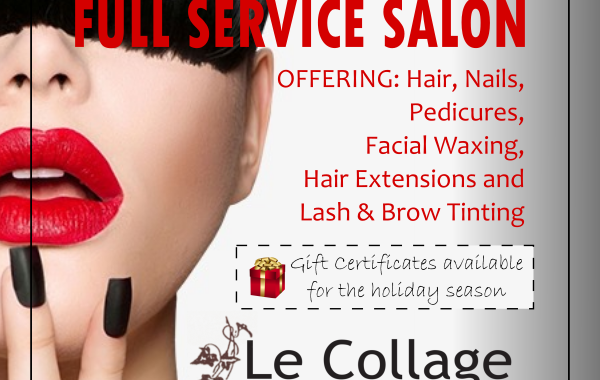 We are now a full service salon